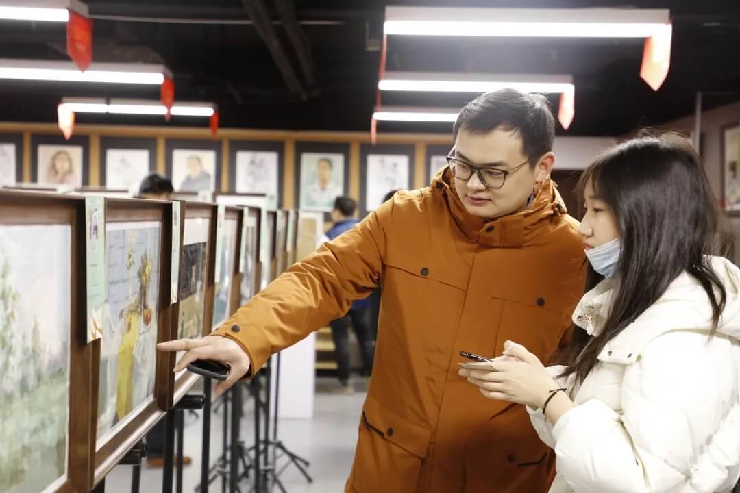 新年第一展，你打卡了嗎？江蘇畫室老師帶你來打卡！22